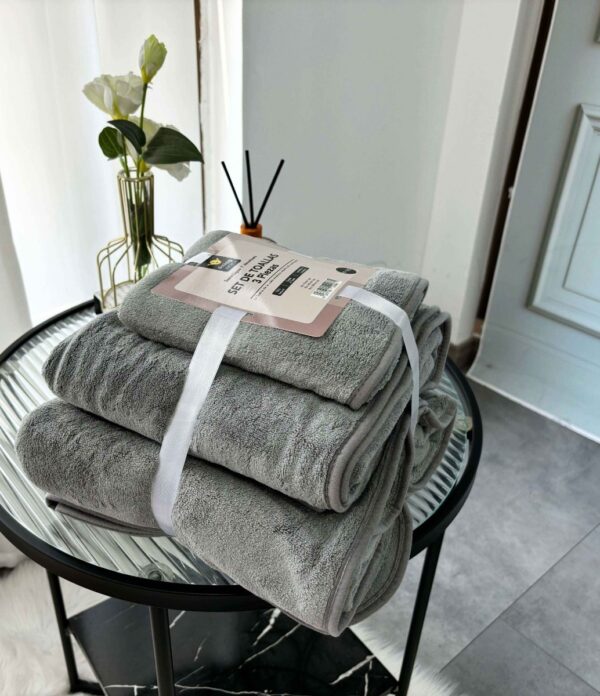 Set de toallas 3 piezas